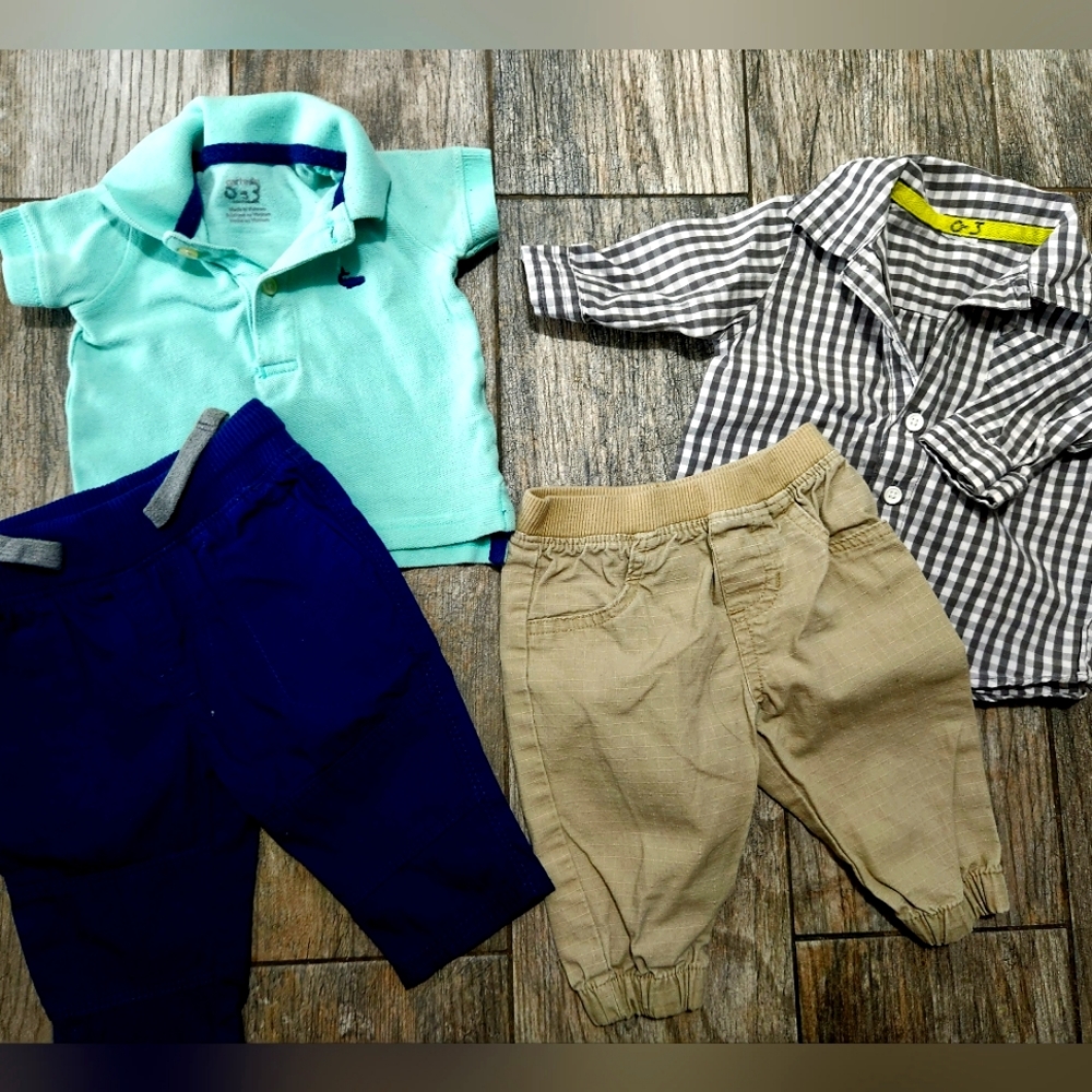 Carter's Formal/Semi formal 3M mix & match bundle 4 items euc